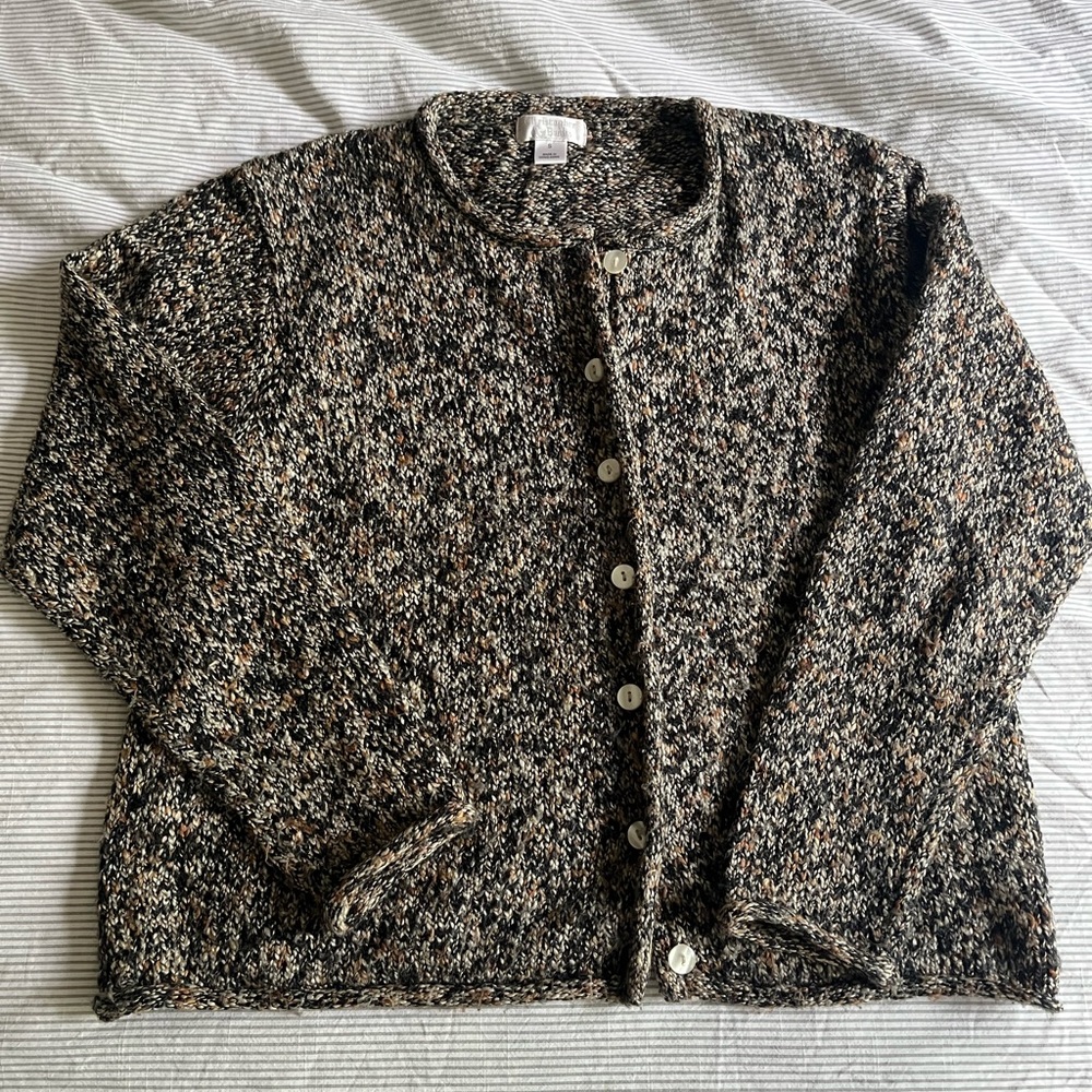 🌟3 for $25🌟 Christopher & Banks Marled Knit Cardigan